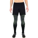 UYN  Running Exceleration Shorts 2in1 Black Férfirövidnadrág