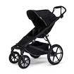 Városi babakocsi Thule Urban Glide 4-wheel Black + Biztonsági rúd + Esővédelem