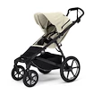 Városi babakocsi Thule Urban Glide 4-wheel Soft beige + Mózeskosár Black SET 4in1