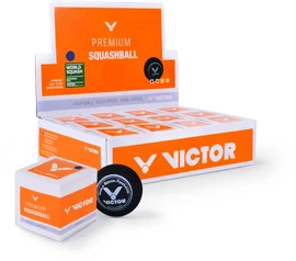 Victor Blue (box) Squash-labda