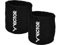 Victor  Wristband 2.5" Black (2 Pack) Black Csuklópántok