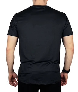 Virtus  Opal Melange SS Logo Tee Black Férfipóló S