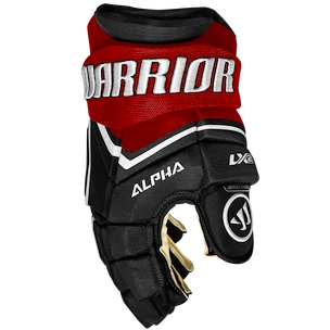 Warrior Alpha LX2 Black/Red/White Senior Hokikesztyűk