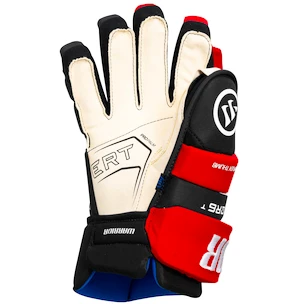 Warrior Covert QR6 Team Black/Red Junior Hokikesztyűk