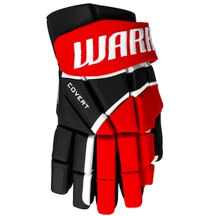 Warrior Covert QR6 Team Black/Red Junior Hokikesztyűk