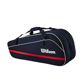 Wilson 6PK Team Racket Bag 2025 Navy Táska teniszütőhöz