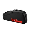 Wilson  Clash V3 3PK Racquet Bag Black/Infrared  Táska teniszütőhöz