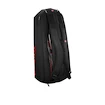 Wilson  Clash V3 6PK Racquet Bag Black/Infrared  Táska teniszütőhöz