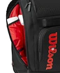 Wilson  Clash V3 Backpack Black/Infrared Hátizsák teniszütőhöz