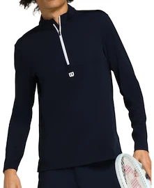 Wilson M Elevate Performance 1/2 Zip Navy Férfi-melegítőfelső