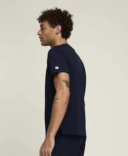 Wilson  M  Team Graphic Tee Classic Navy Férfipóló