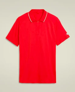 Wilson  M Team Seamless Polo 2.0 Infrared Férfipóló