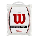 Wilson  Pro Comfort Overgrip White (12 Pack)  Felső nyélvédő overgrip