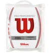 Wilson  Pro Overgrip Perforated White (12 Pack)  Felső nyélvédő overgrip