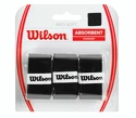 Wilson  Pro Soft Overgrip Black  Felső nyélvédő overgrip