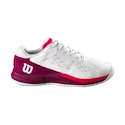 Wilson Rush Pro Ace Jr White/Beet Red  Gyerekteniszcipő EUR 38 2/3