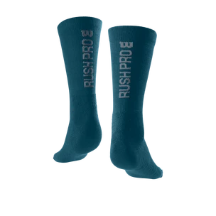 Wilson  Rush Pro Crew Sock Blue Coral  Férfizokni S/M