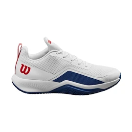 Wilson Rush Pro LITE White/Blue Férfiteniszcipő