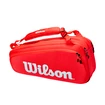 Wilson  Super Tour 6 Pack Red  Táska teniszütőhöz