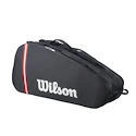 Wilson  Tour 6PK Racket Bag 2025 Black  Táska teniszütőhöz