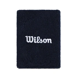 Wilson Wide Terry Wristbands Classic Navy Csuklópántok