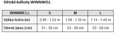 WinnWell  500 Black Youth Hokinadrág