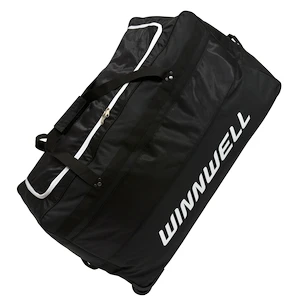 WinnWell  Wheel Bag Goalie Black Senior Kapus gurulós hokis táska