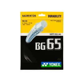 Yonex Micron BG65 Black (0.70 mm) Tollaslabdaháló