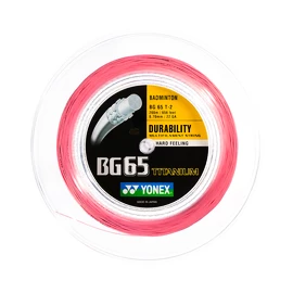 Yonex Micron BG65Ti Pink (0.70 mm) - 200 m Tollaslabdaháló