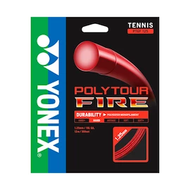 Yonex Poly Tour Fire Red (12 m) Teniszütő húrozása