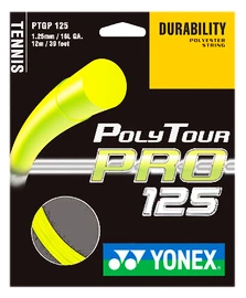 Yonex PolyTour Pro Yellow 12m Teniszütő húrozása