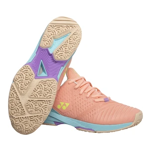 Yonex Sonicage 3 Clay W Pink/Saxe  Női teniszcipő