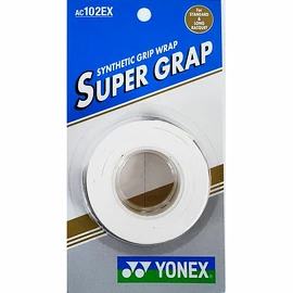 Yonex Super Grap White Felső nyélvédő overgrip