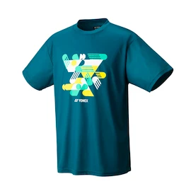 Yonex T-Shirt YM0043 Blue Green Férfipóló