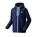 Yonex  Unisex Sweat Full Zip Hoodie 50144 Indigo Marine Melegítőfelső M